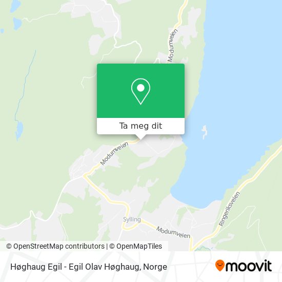 Høghaug Egil - Egil Olav Høghaug kart