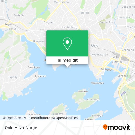 Oslo Havn kart