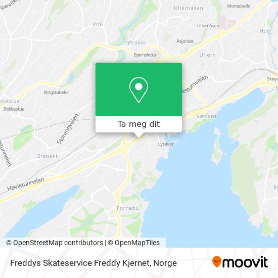 Freddys Skateservice Freddy Kjernet kart