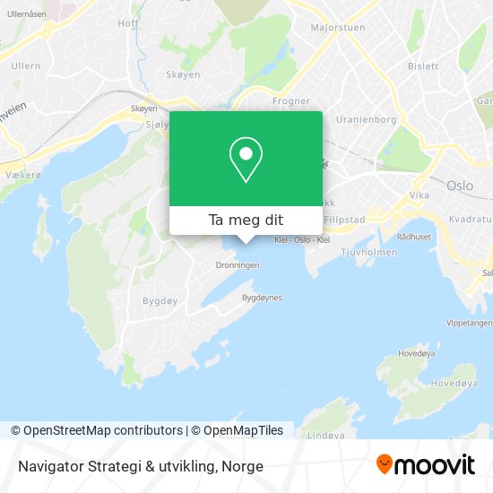 Navigator Strategi & utvikling kart