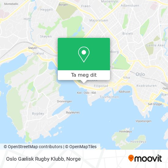 Oslo Gælisk Rugby Klubb kart