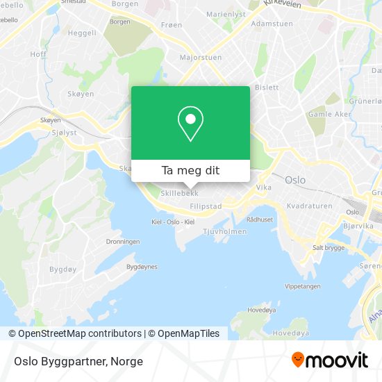 Oslo Byggpartner kart