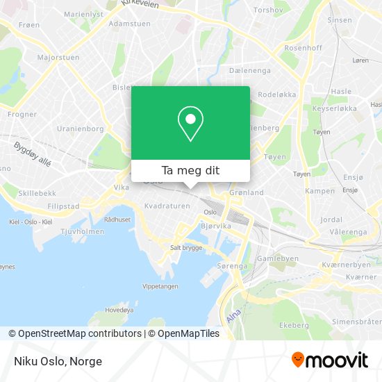 Niku Oslo kart