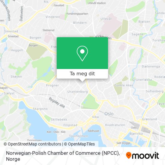 Norwegian-Polish Chamber of Commerce (NPCC) kart