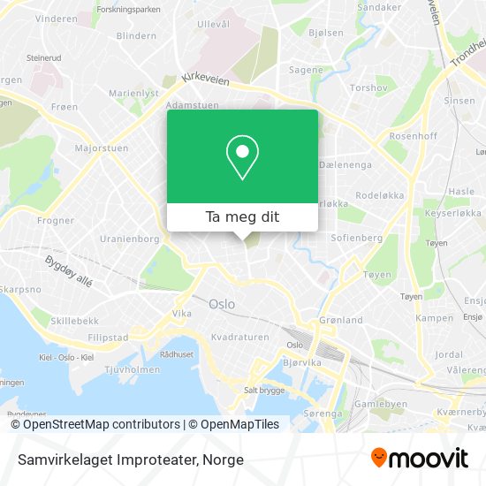 Samvirkelaget Improteater kart