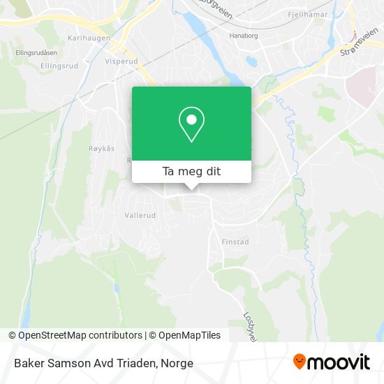 Baker Samson Avd Triaden kart