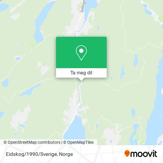Eidskog/1990/Sverige kart
