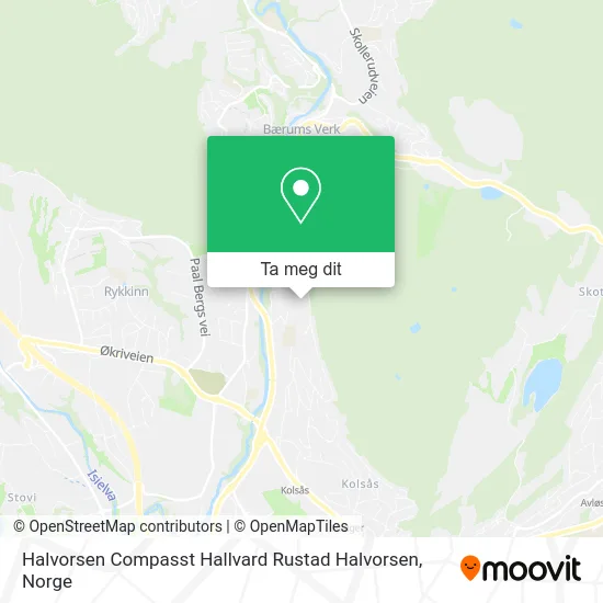 Halvorsen Compasst Hallvard Rustad Halvorsen kart
