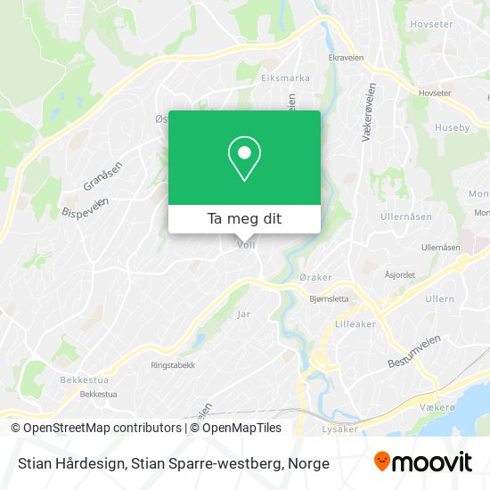 Stian Hårdesign, Stian Sparre-westberg kart