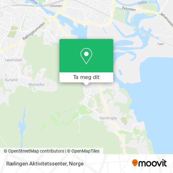 Rælingen Aktivitetssenter kart