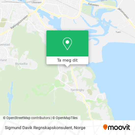 Sigmund Davik Regnskapskonsulent kart