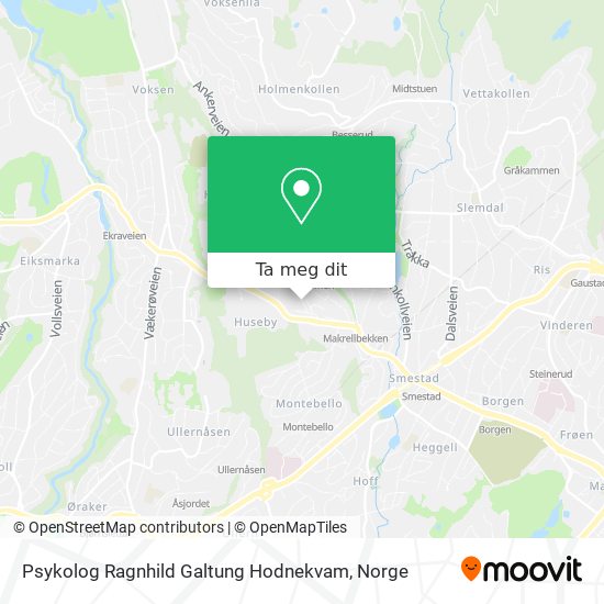 Psykolog Ragnhild Galtung Hodnekvam kart