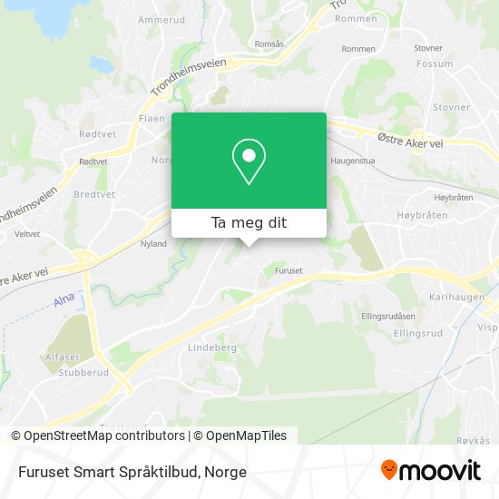 Furuset Smart Språktilbud kart