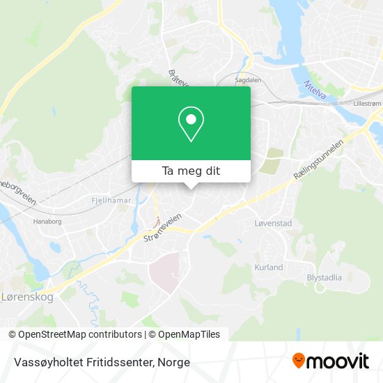 Vassøyholtet Fritidssenter kart
