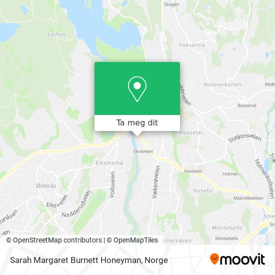 Sarah Margaret Burnett Honeyman kart