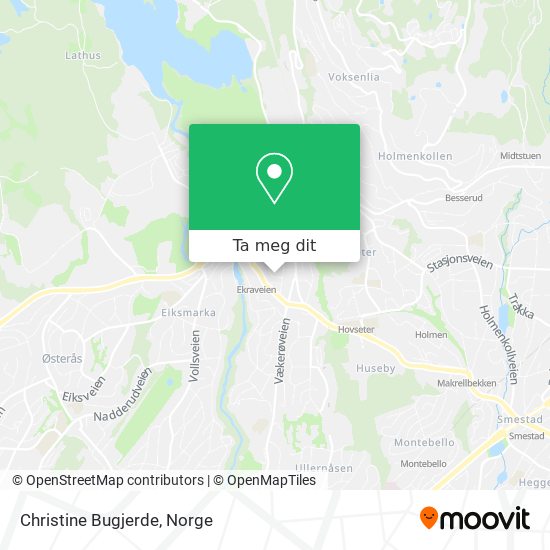 Christine Bugjerde kart