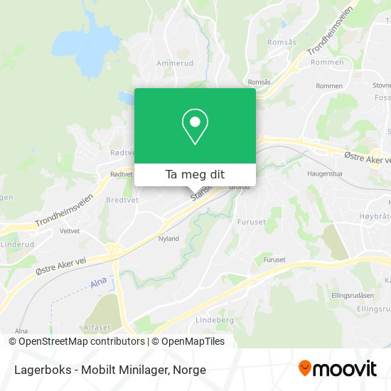 Lagerboks - Mobilt Minilager kart