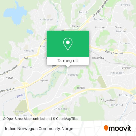 Indian Norwegian Community kart