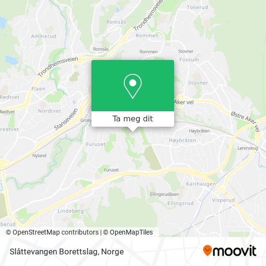 Slåttevangen Borettslag kart