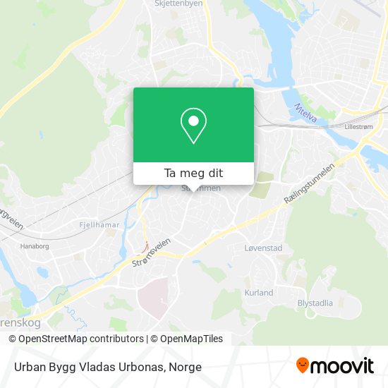 Urban Bygg Vladas Urbonas kart