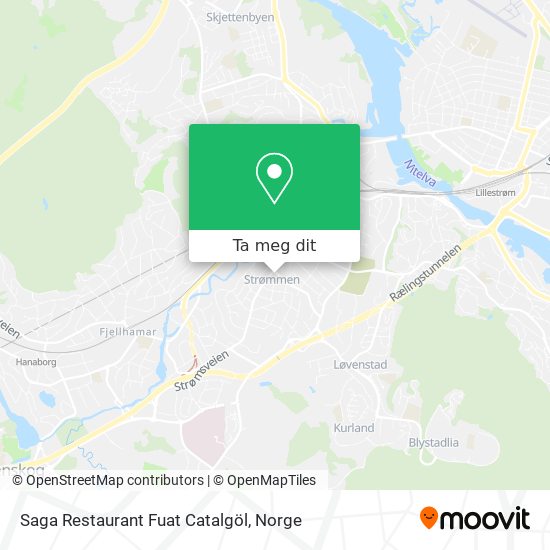 Saga Restaurant Fuat Catalgöl kart