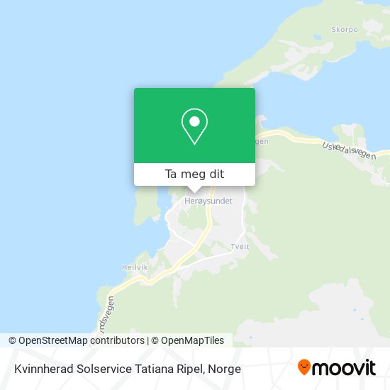 Kvinnherad Solservice Tatiana Ripel kart