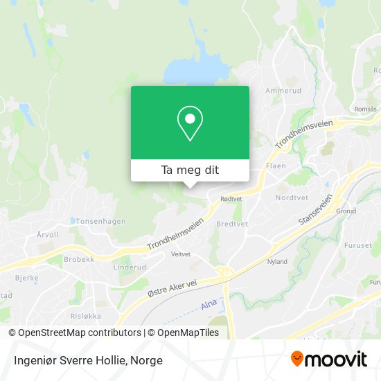 Ingeniør Sverre Hollie kart