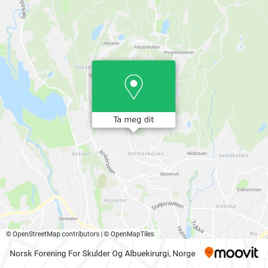 Norsk Forening For Skulder Og Albuekirurgi kart