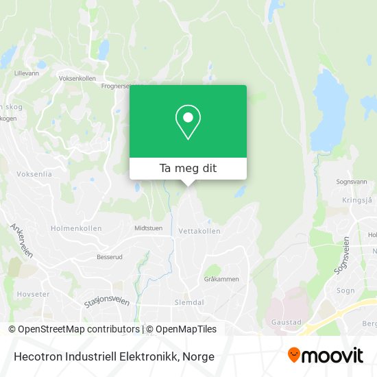 Hecotron Industriell Elektronikk kart