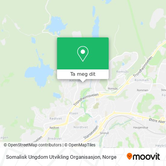 Somalisk Ungdom Utvikling Organisasjon kart