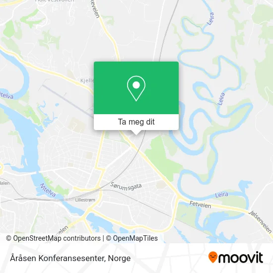 Åråsen Konferansesenter kart