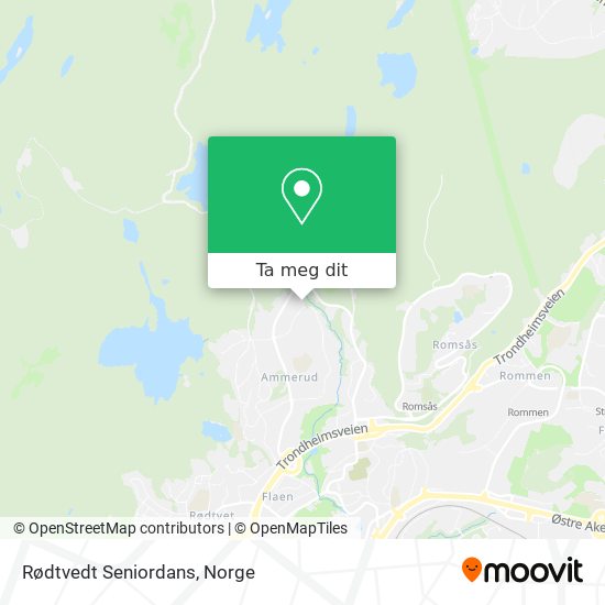 Rødtvedt Seniordans kart