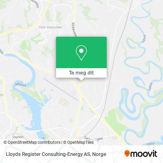 Lloyds Register Consulting-Energy AS kart