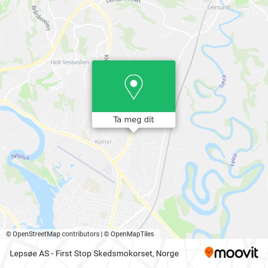 Lepsøe AS - First Stop Skedsmokorset kart