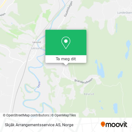 Skjåk Arrangementsservice AS kart