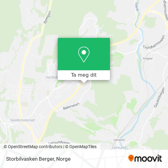 Storbilvasken Berger kart