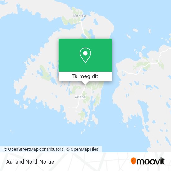 Aarland Nord kart