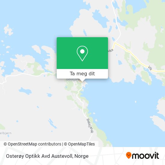 Osterøy Optikk Avd Austevoll kart