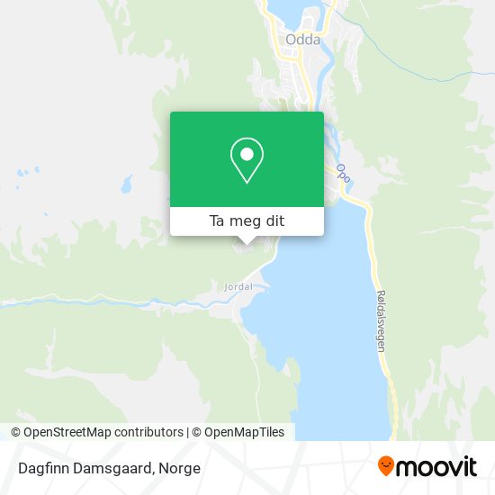 Dagfinn Damsgaard kart