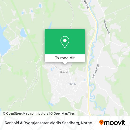 Renhold & Byggtjenester Vigdis Sandberg kart