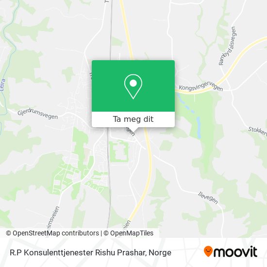R.P Konsulenttjenester Rishu Prashar kart