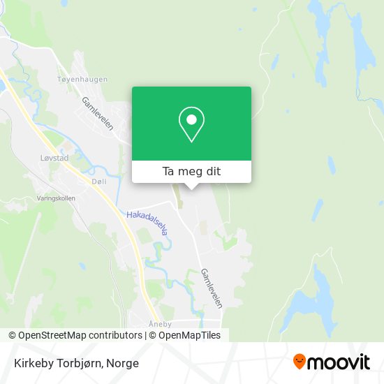 Kirkeby Torbjørn kart