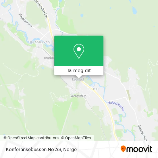 Konferansebussen.No AS kart
