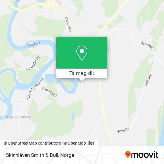 Skinnlåven Smith & Bull kart