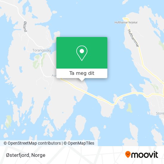 Østerfjord kart