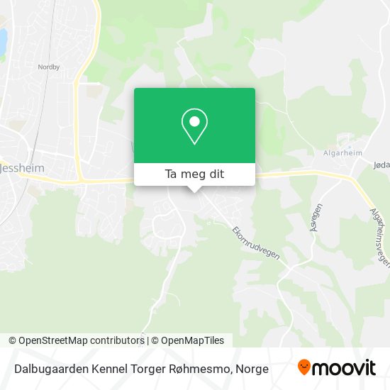 Dalbugaarden Kennel Torger Røhmesmo kart