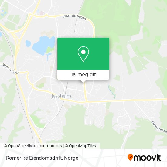 Romerike Eiendomsdrift kart