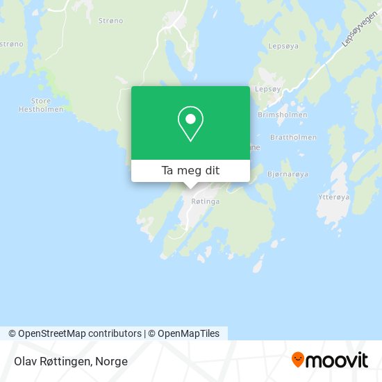 Olav Røttingen kart