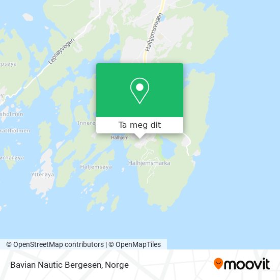 Bavian Nautic Bergesen kart