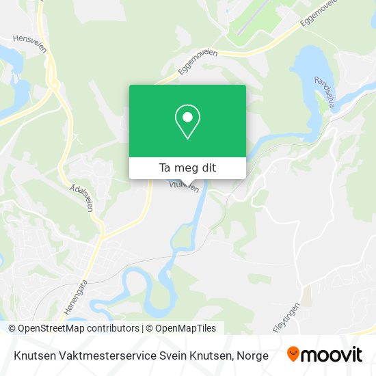 Knutsen Vaktmesterservice Svein Knutsen kart